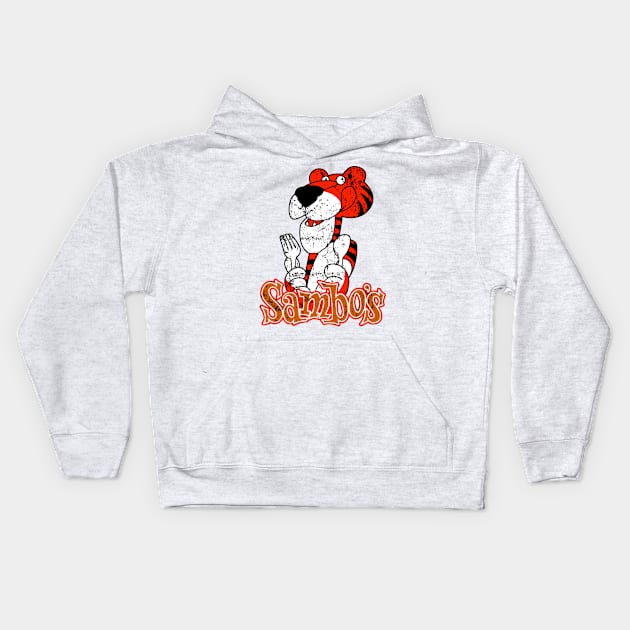 Vintage Sambos Kids Hoodie by Triggers Syndicate